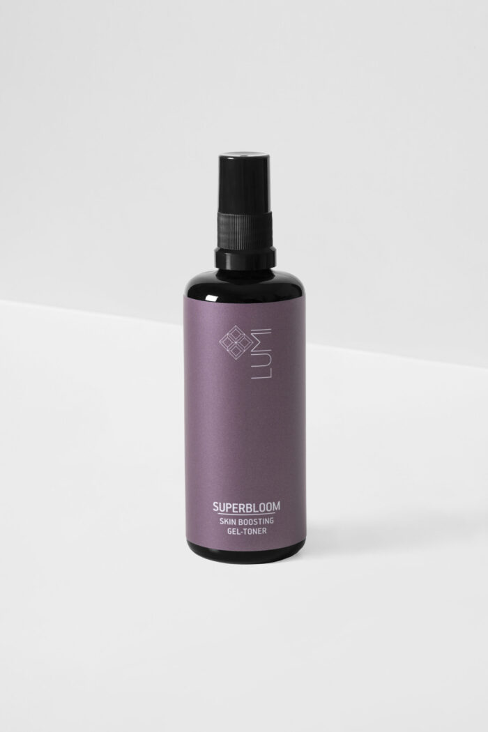 LUMI 100ml Superbloom nahka elustav geel-toonik. elustab, ühtlustab ja lisab sära. Igale nahatüübile, ka tundlikule.